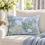 Delicate Waves Throw Pillow throw pillow - Hillcroft Home