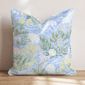 Delicate Waves Throw Pillow - Hillcroft Home