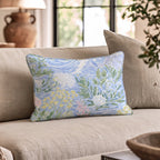 Delicate Waves Throw Pillow throw pillow - Hillcroft Home