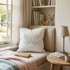 Delicate Wings Throw Pillow - Hillcroft Home