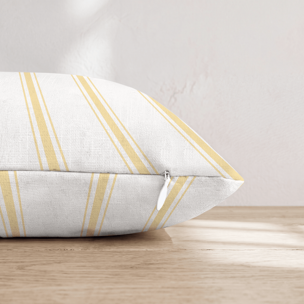 Denali Stripes Throw Pillow - Hillcroft Home
