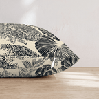 Dense Frond Throw Pillow - Hillcroft Home