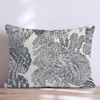 Dense Frond Throw Pillow - Hillcroft Home