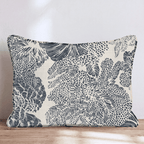 Dense Frond Throw Pillow - Hillcroft Home