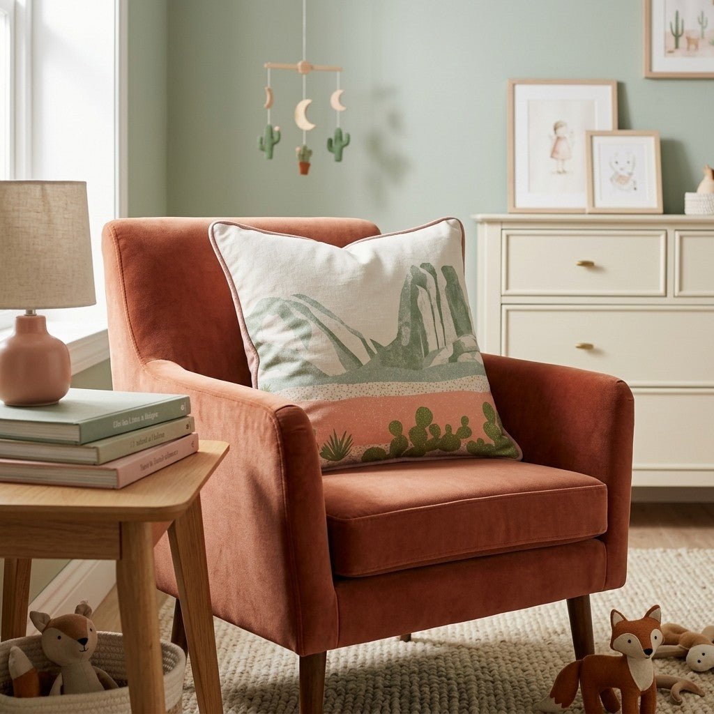 Desert Escape Throw Pillow - Hillcroft Home