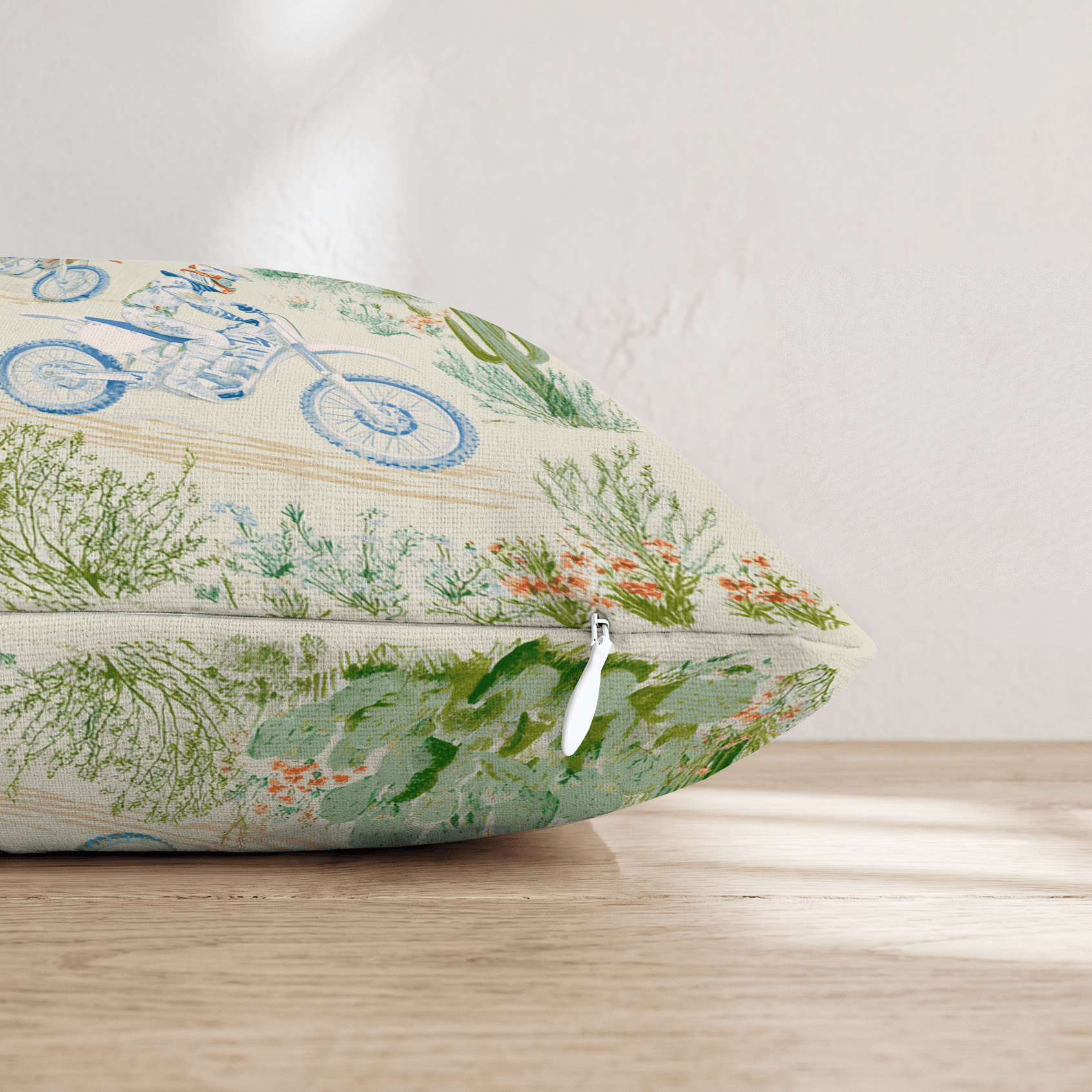 Desert Races Throw Pillow - Hillcroft Home