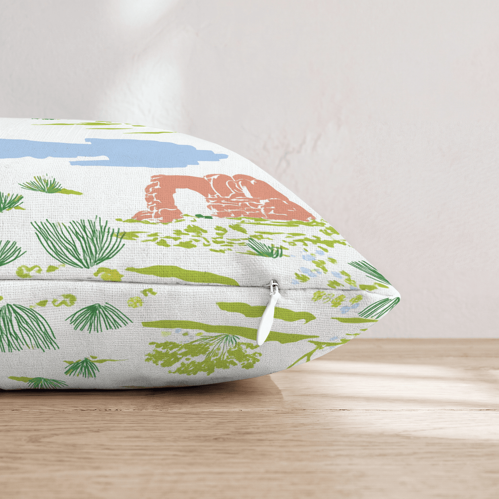 Desert Scenery Throw Pillow - Hillcroft Home