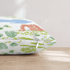 Desert Scenery Throw Pillow - Hillcroft Home