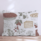 Dessert Botanical Throw Pillow - Hillcroft Home