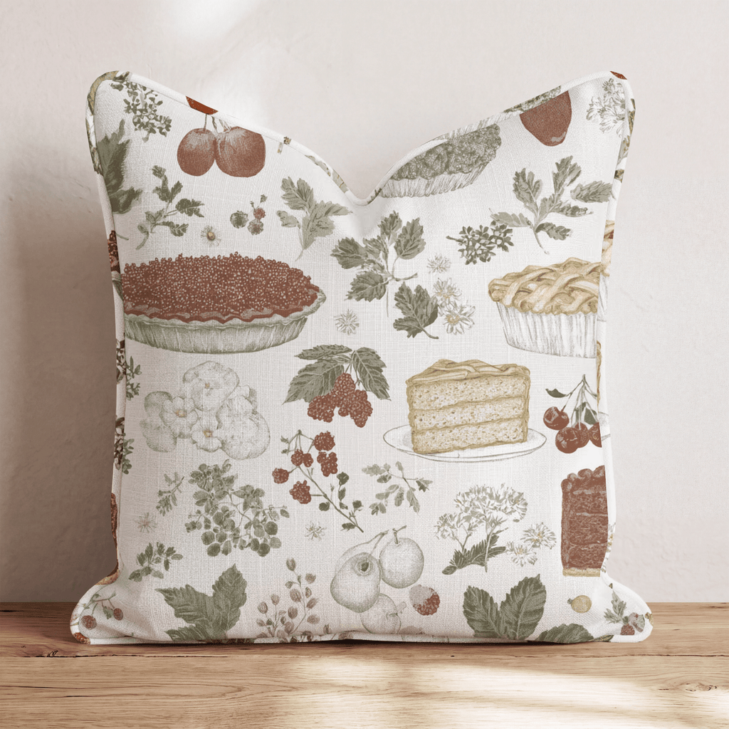 Dessert Botanical Throw Pillow - Hillcroft Home