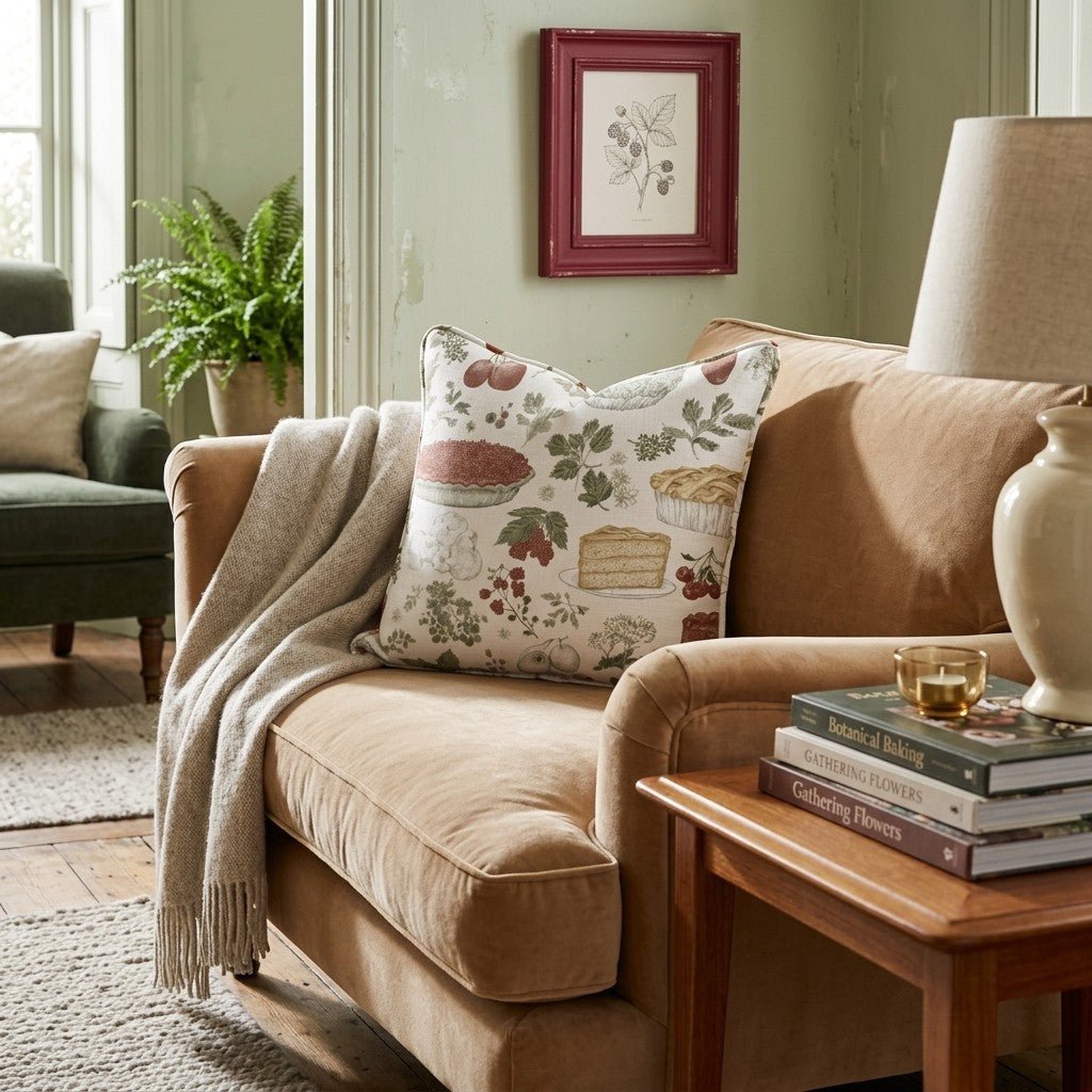 Dessert Botanical Throw Pillow - Hillcroft Home