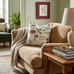 Dessert Botanical Throw Pillow - Hillcroft Home