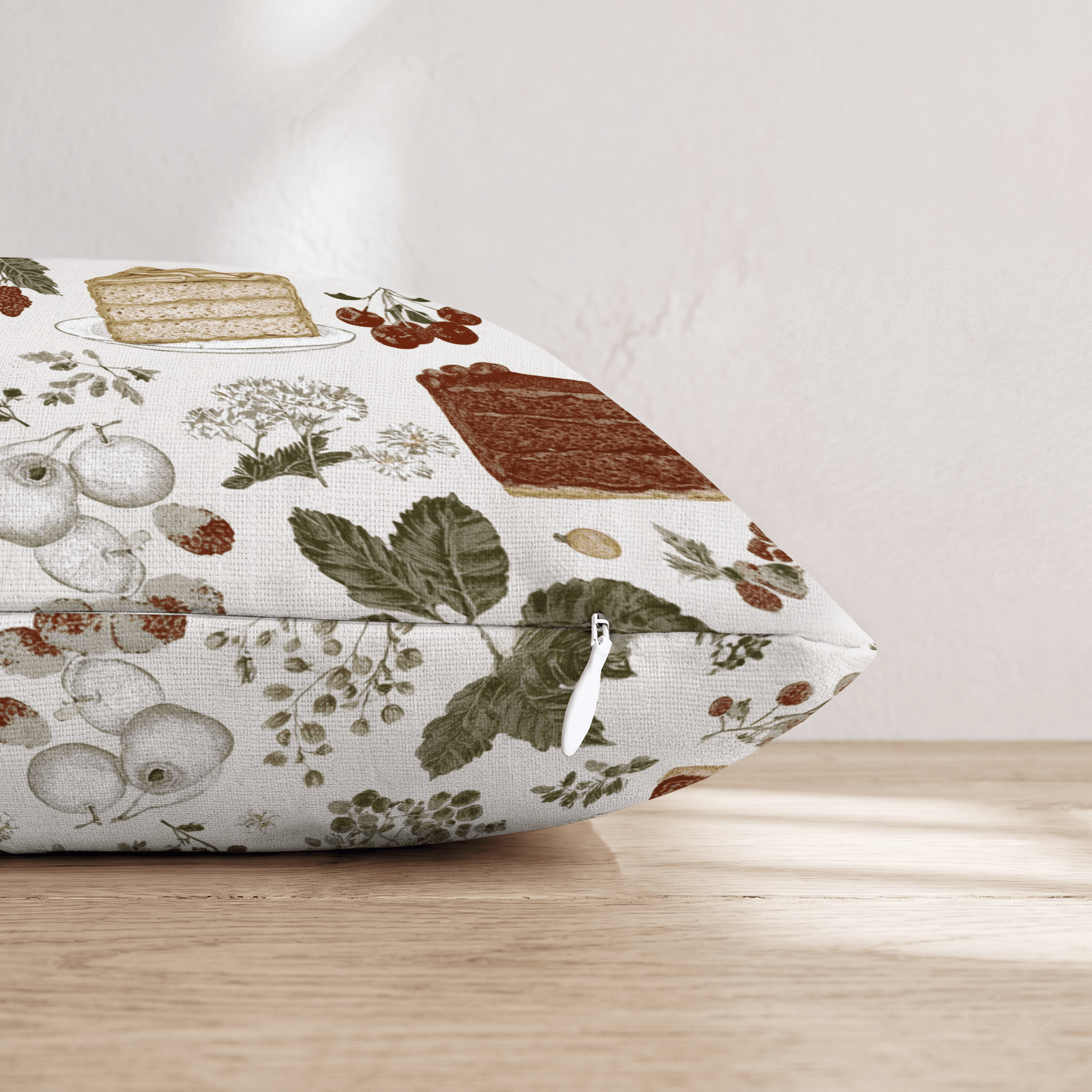 Dessert Botanical Throw Pillow - Hillcroft Home