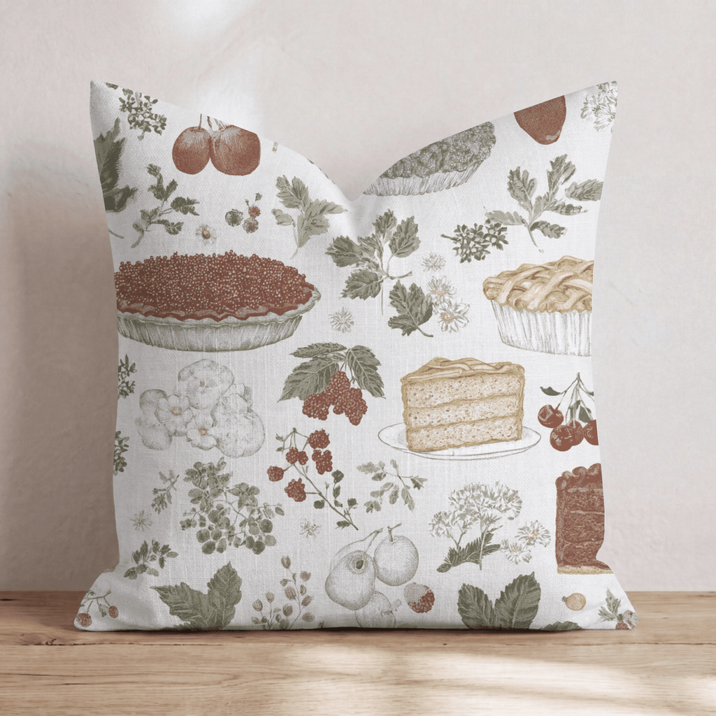 Dessert Botanical Throw Pillow - Hillcroft Home