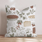 Dessert Botanical Throw Pillow - Hillcroft Home