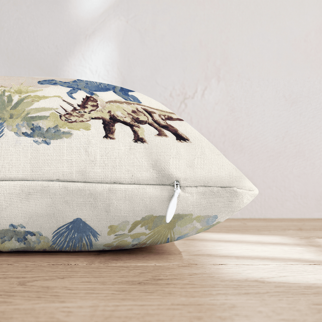 Dino Landscape Throw Pillow - Hillcroft Home