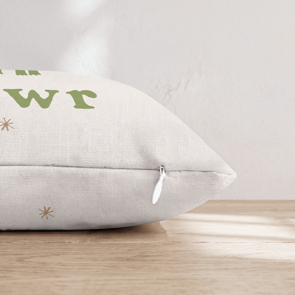 Dino Rawr Throw Pillow - Hillcroft Home