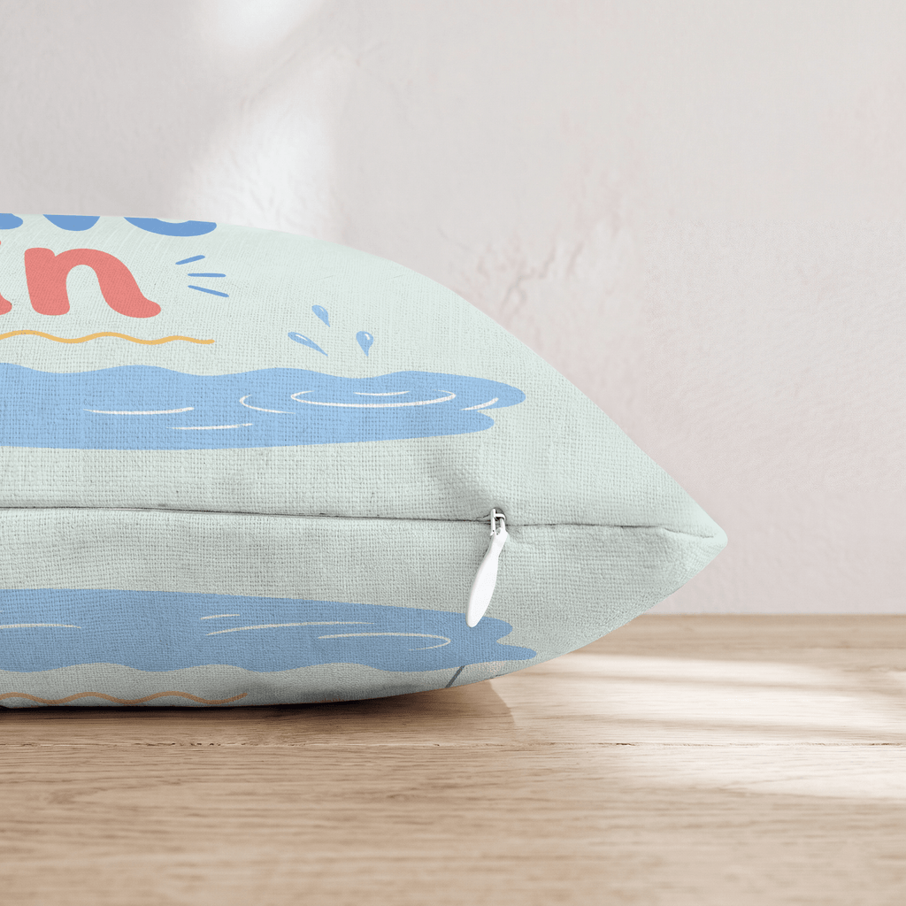 Dive In Throw Pillow - Hillcroft Home