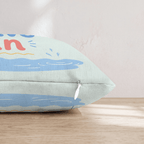 Dive In Throw Pillow - Hillcroft Home