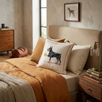 Doberman Lager Throw Pillow - Hillcroft Home