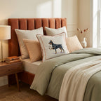 Doberman Tumbler Throw Pillow - Hillcroft Home