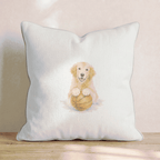 Dogs love basketball too Throw Pillow - Hillcroft Home
