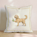 Doodle Matcha Throw Pillow - Hillcroft Home