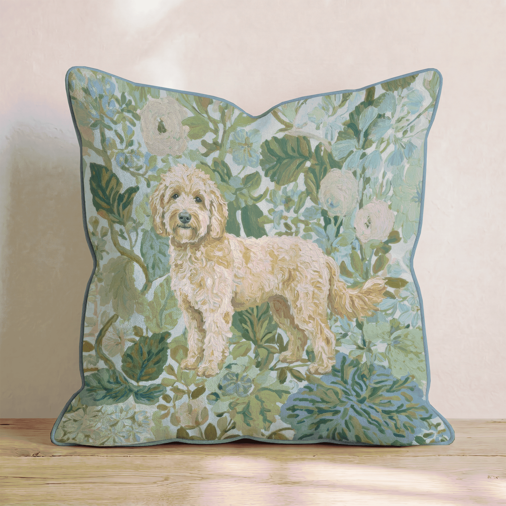 Doodle Power Throw Pillow - Hillcroft Home