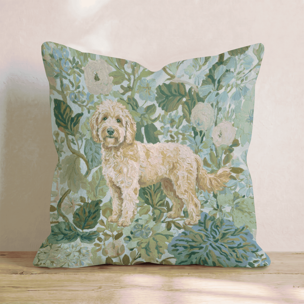 Doodle Power Throw Pillow - Hillcroft Home