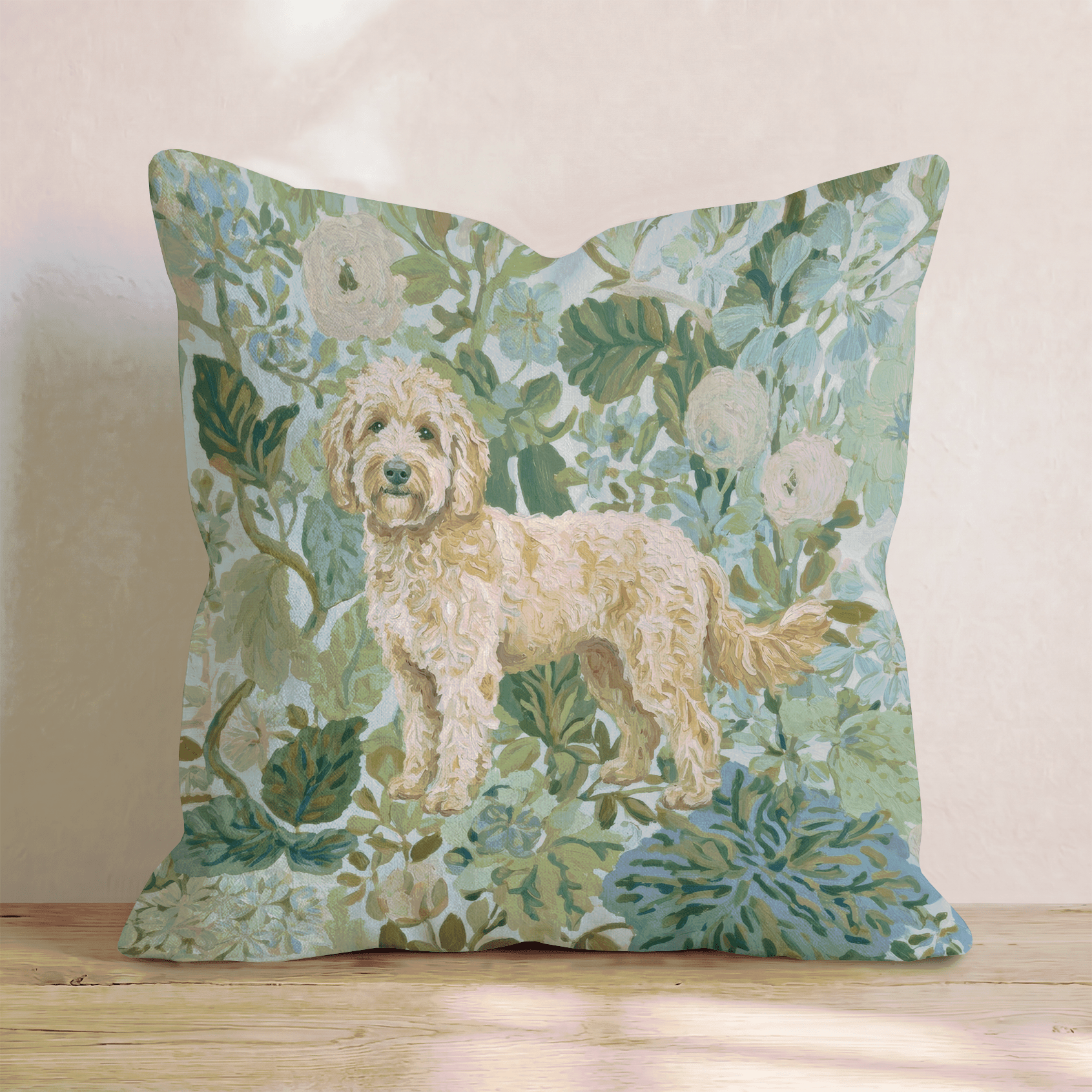 Doodle Power Throw Pillow - Hillcroft Home