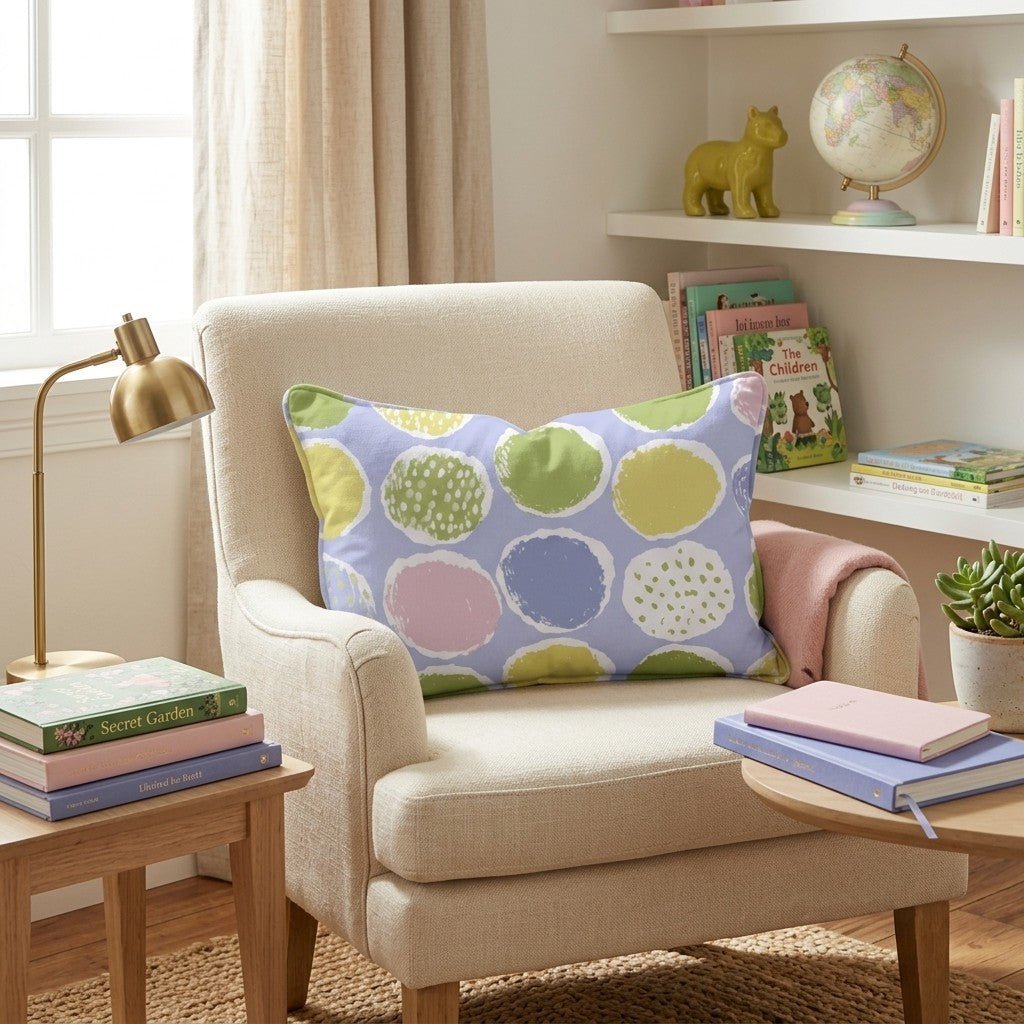 Dot It Throw Pillow - Hillcroft Home