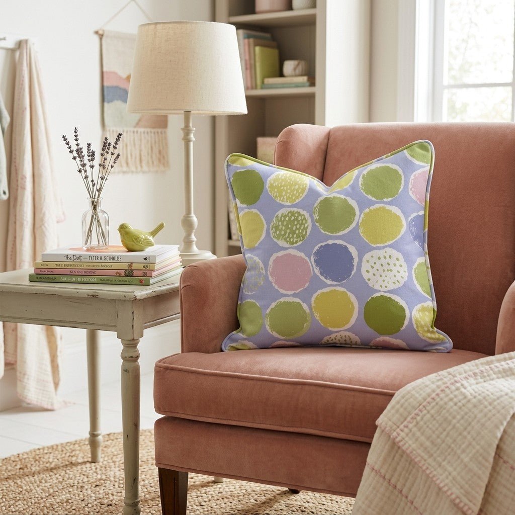 Dot It Throw Pillow - Hillcroft Home