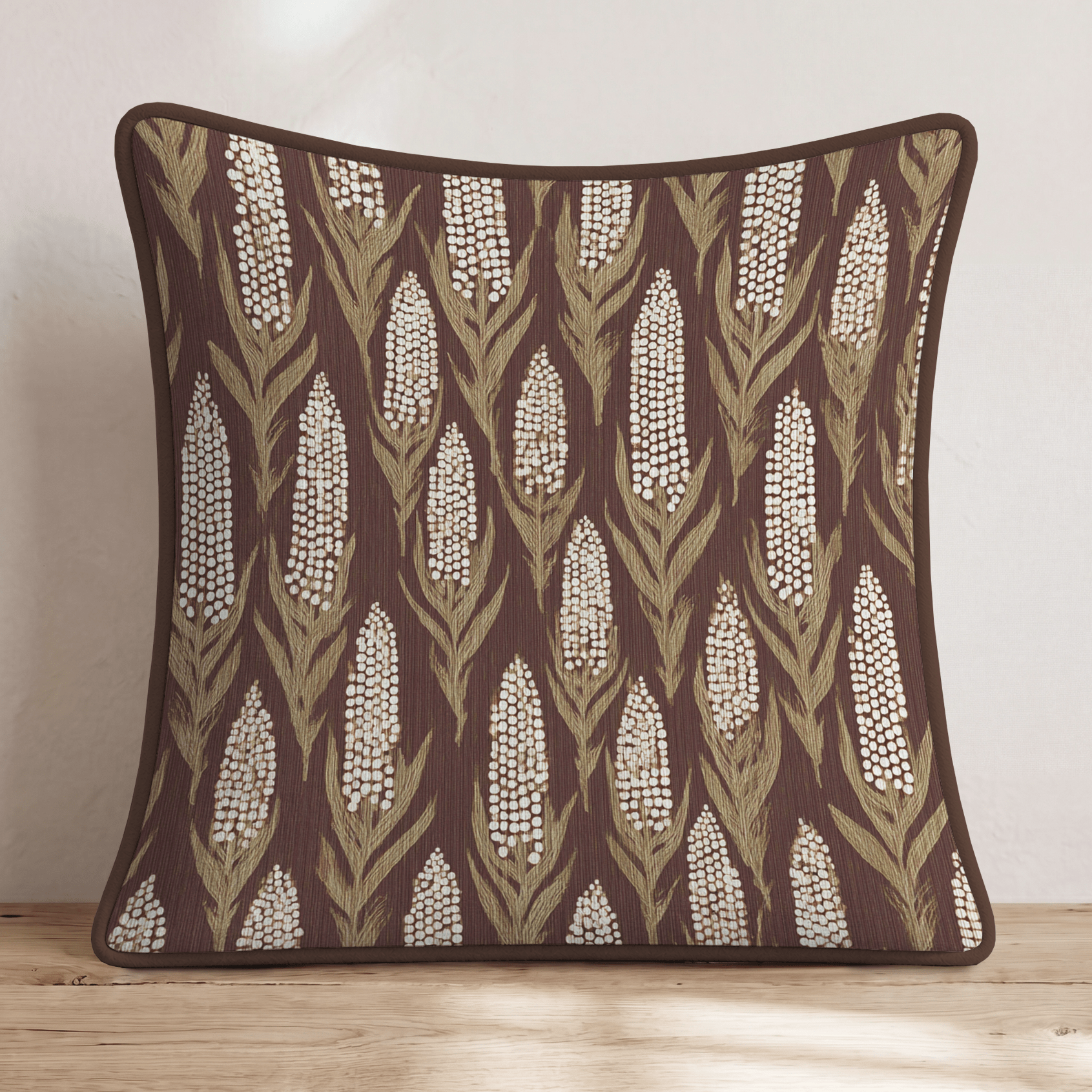 Dotted Corn Throw Pillow - Hillcroft Home