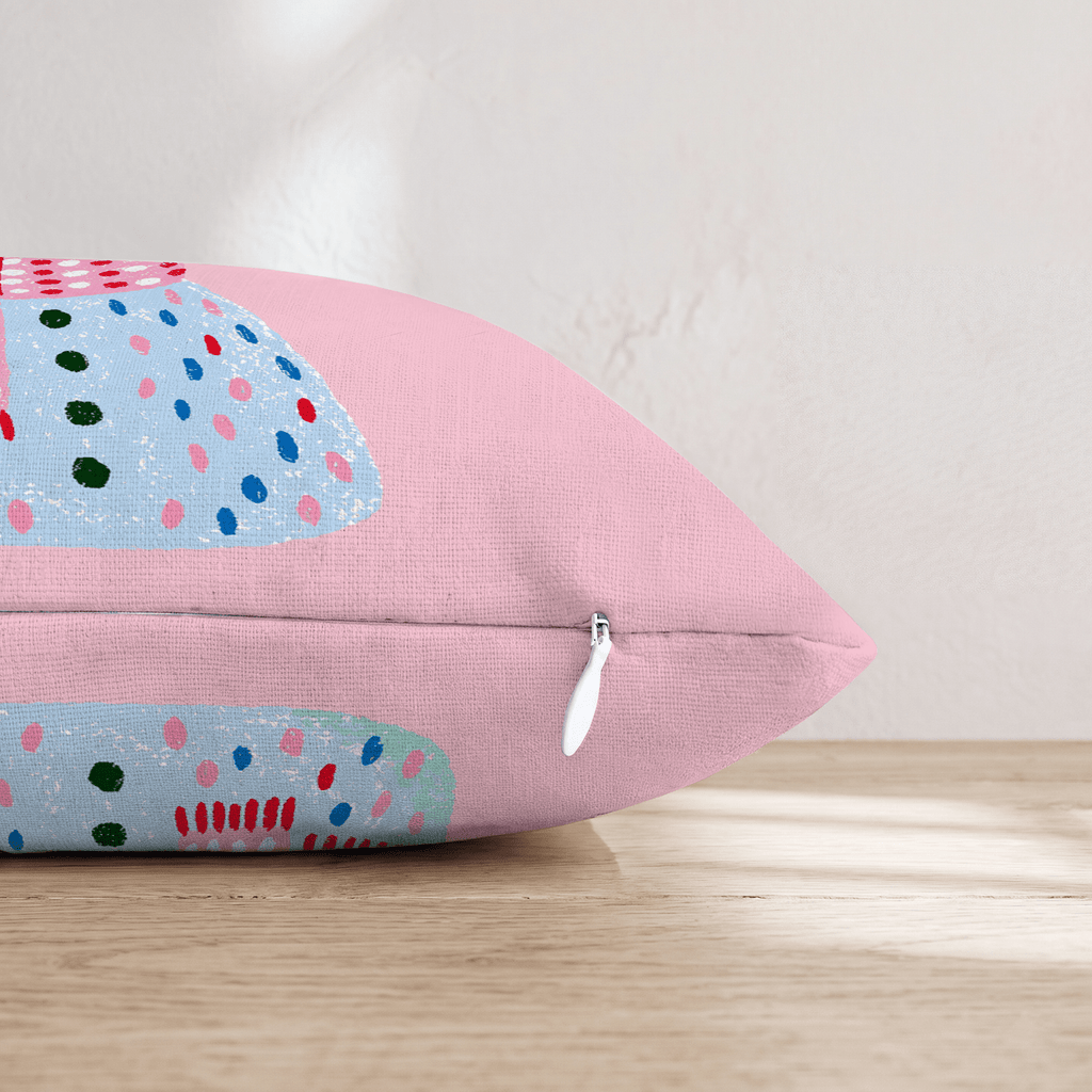 Dotted Snowman Topper Throw Pillow - Hillcroft Home