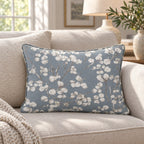 Dove Blossom Branch Throw Pillow throw pillow - Hillcroft Home