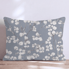 Dove Blossom Branch Throw Pillow throw pillow - Hillcroft Home