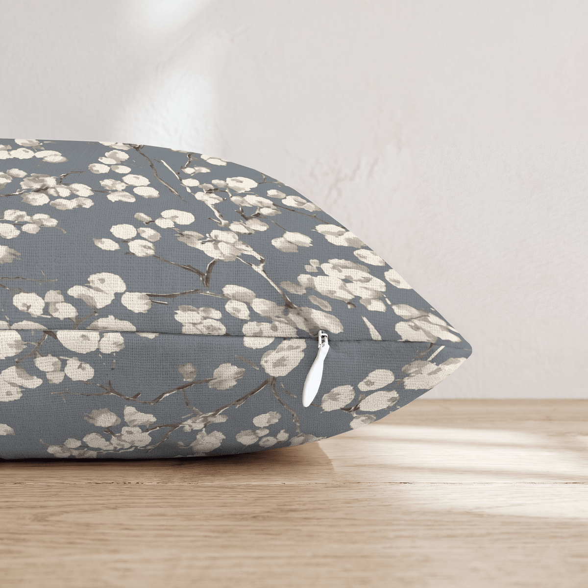 Dove Blossom Branch Throw Pillow throw pillow - Hillcroft Home