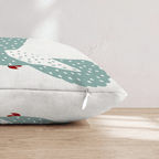 Dove in Flight Throw Pillow - Hillcroft Home
