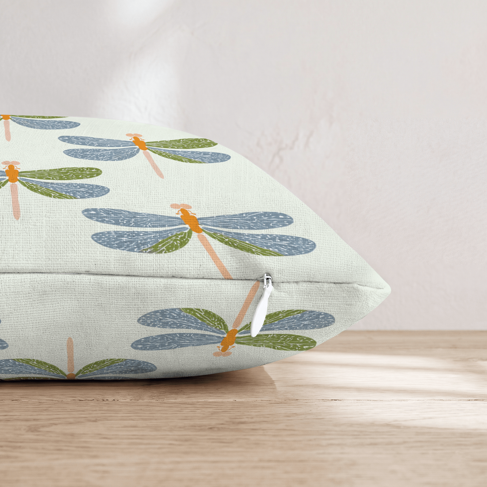 Dragonfly Dance Throw Pillow - Hillcroft Home