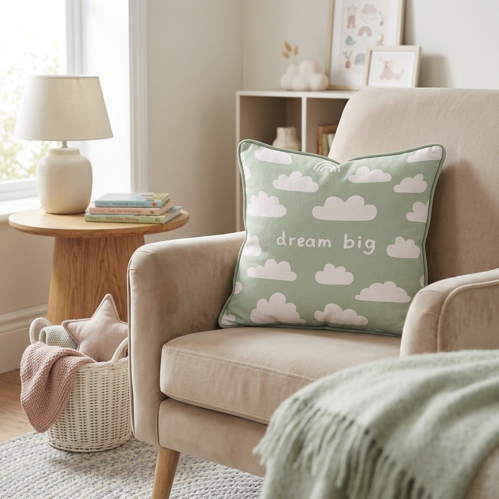 Dream Big Throw Pillow - Hillcroft Home