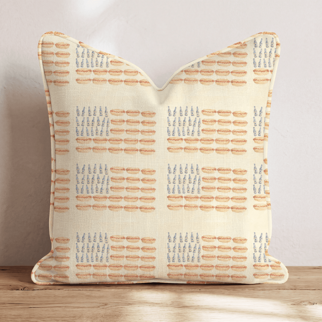 Drinks & Dogs Throw Pillow - Hillcroft Home