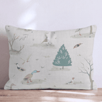 Duck Hunting Toile Throw Pillow - Hillcroft Home