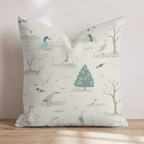 Duck Hunting Toile Throw Pillow - Hillcroft Home