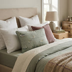 Ducks on Sage Pond Throw Pillow - Hillcroft Home