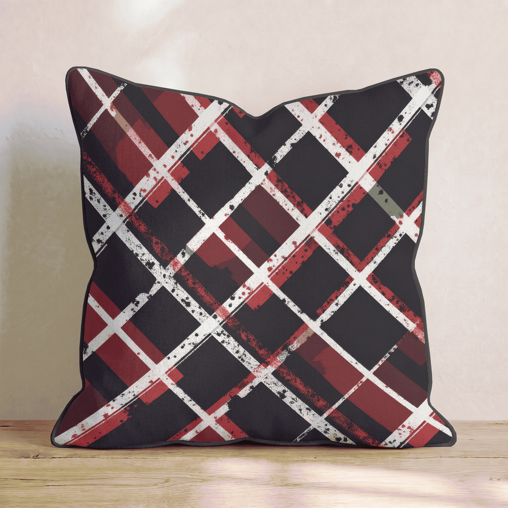 Dusk Patch Throw Pillow - Hillcroft Home