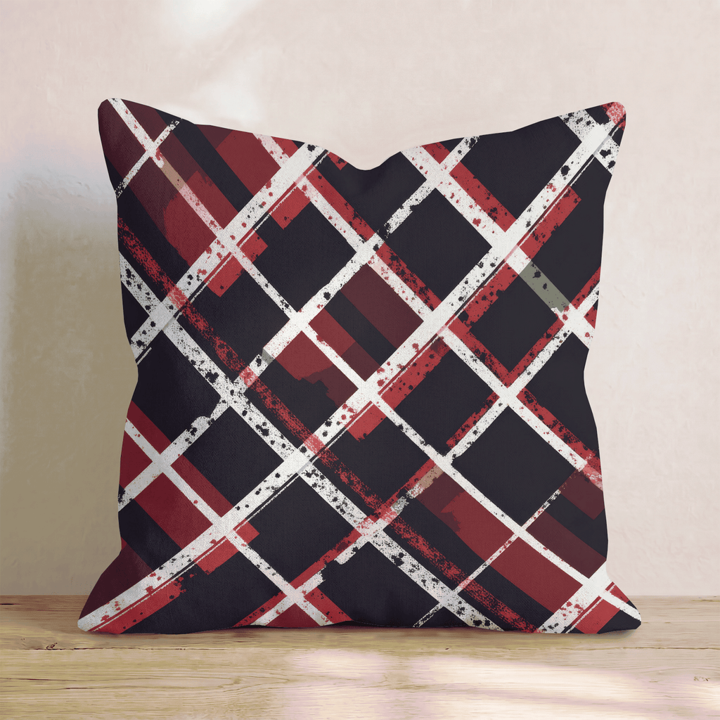 Dusk Patch Throw Pillow - Hillcroft Home