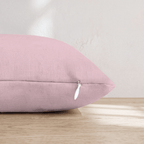 Dusty Blush Throw Pillow - Hillcroft Home