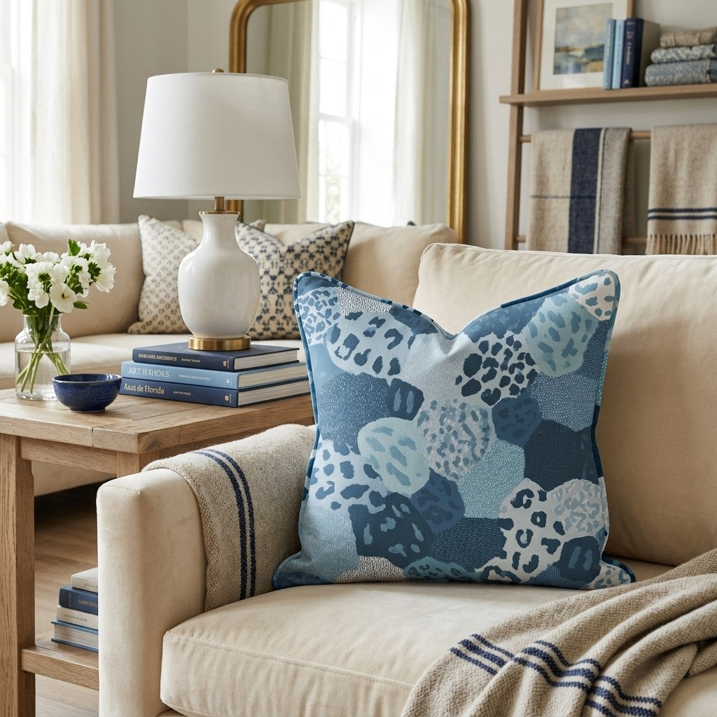 Underhill Pond One Throw Pillow - Sofa
