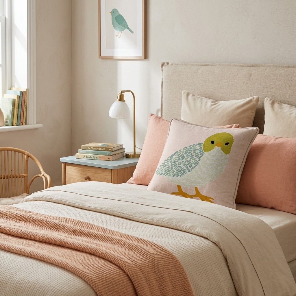 Easter Chick Throw Pillow - Hillcroft Home