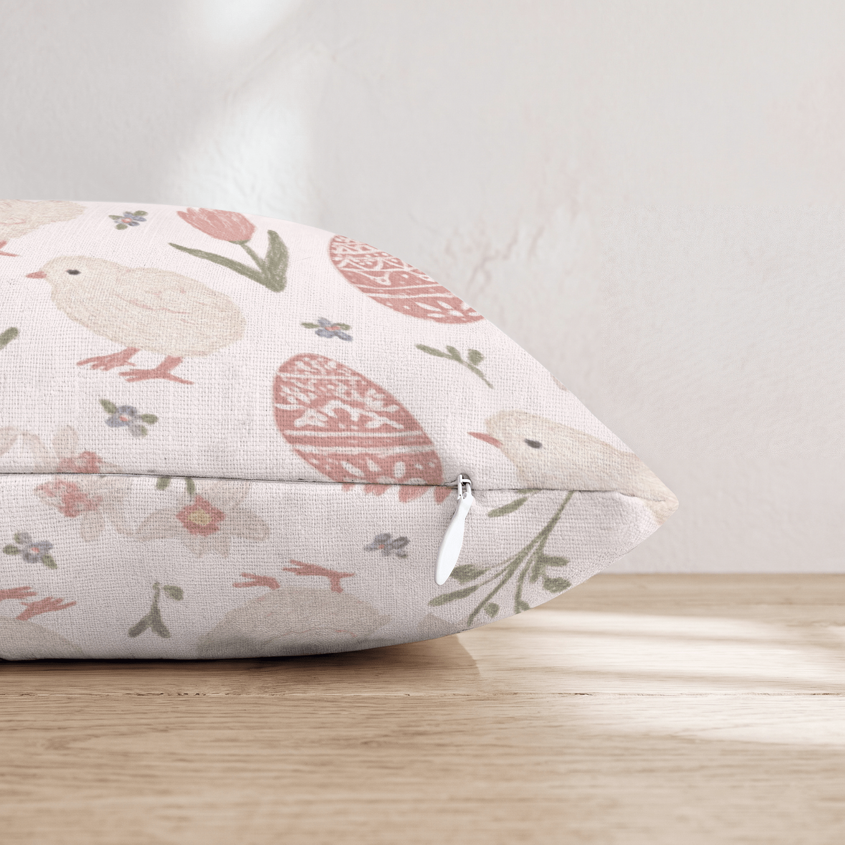 Easter Chicks Throw Pillow - Hillcroft Home